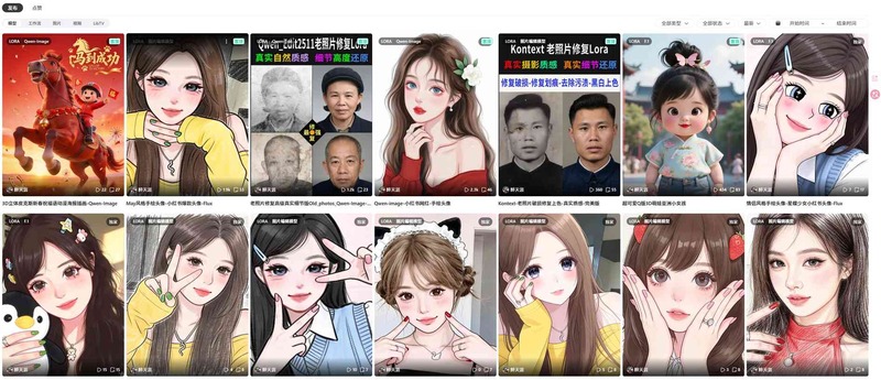 海量模型随心创，合规AI绘画尽在LiblibAI：千万创作者的专业AI视觉创作平台